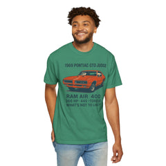 Retro Pontiac 1969 GTO Judge - Unisex Comfort Colors Garment Dyed T-Shirt