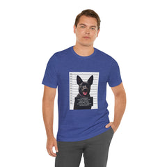 K9 Mugshot Personalized with your Dog T-Shirt