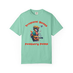 Tropical Beats Graphic T-Shirt — Feathery Feats Design