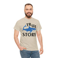 Amputee Humor Shark Attack  - Unisex Heavy Cotton Tee