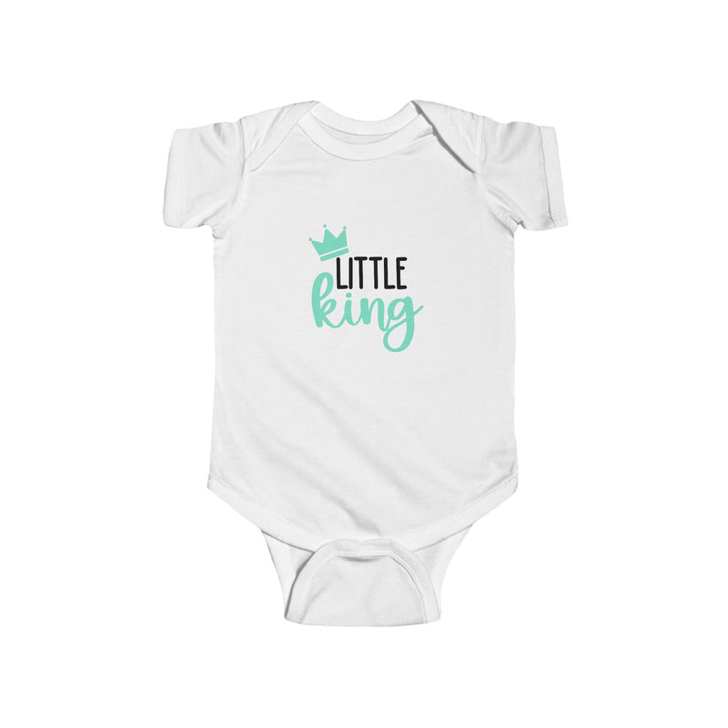 Little King Infant Bodysuit - Cute Crown Design for Newborns