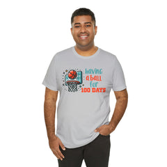 100 Days of School Having A Ball Unisex Tee