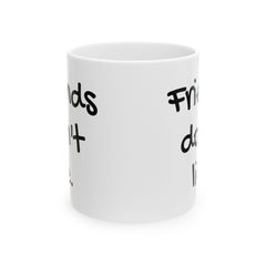 Retro Mug 15oz - Friends Don't Lie - Stranger Things Fan Gift