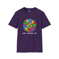 Autism awareness tee, softstyle, unisex autism shirt, short sleeve autism tee, shirt for autism, support autism shirt, gift for autistic kid