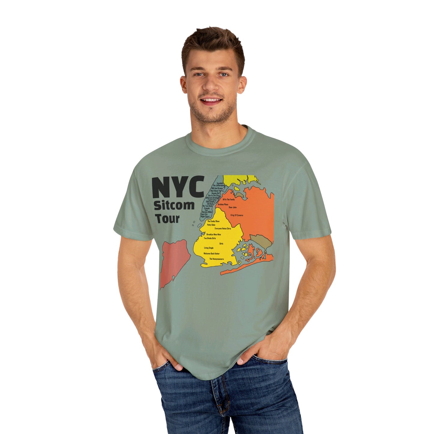 NYC Sitcoms, Comfort Colors - Unisex T-shirt