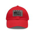 RED Friday unisex ball cap with Leather Patch (Rectangle)