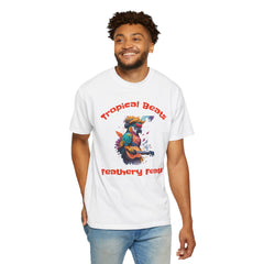 Tropical Beats Graphic T-Shirt — Feathery Feats Design