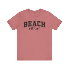 Beach Vibes Unisex Jersey Short Sleeve Tee