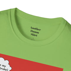 Call Me On My Cell Phone Unisex Softstyle T-Shirt  Pop Art Girl