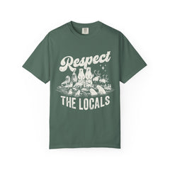 Polar bears, walrus, Arctic fox, reindeer (caribou), seals, beluga whales, narwhal Respect the Locals T-Shirt