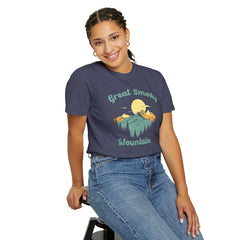 Great Smoky National Park National Park Graphic, Comfort Colors Soft Relaxed Fit Unisex Garment-Dyed T-shirt