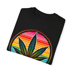MARIJUANA LEAF TShirt, Vintage Style tee, Leaf Graphic Tee, Weed Lover, Smoke Cannabis tee, Relaxed Fit tee, Stoner Lifestyle, Retro Style