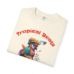 Tropical Beats Graphic T-Shirt — Feathery Feats Design