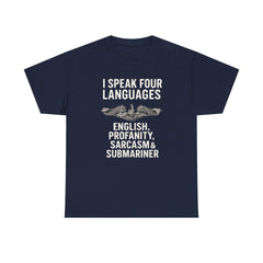 Funny United States Submarine Multilingual T-Shirt
