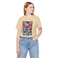 Chill The Fourth Out,Cowgirl Graphic, Unisex Jersey Short Sleeve Tee