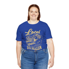 Local Egg Dealer Unisex Jersey Tee - Perfect for Farmers & Foodies