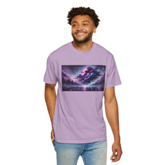 Prince Inspired Purple Rain Mural Graphic - Unisex Comfort Colors Shirt