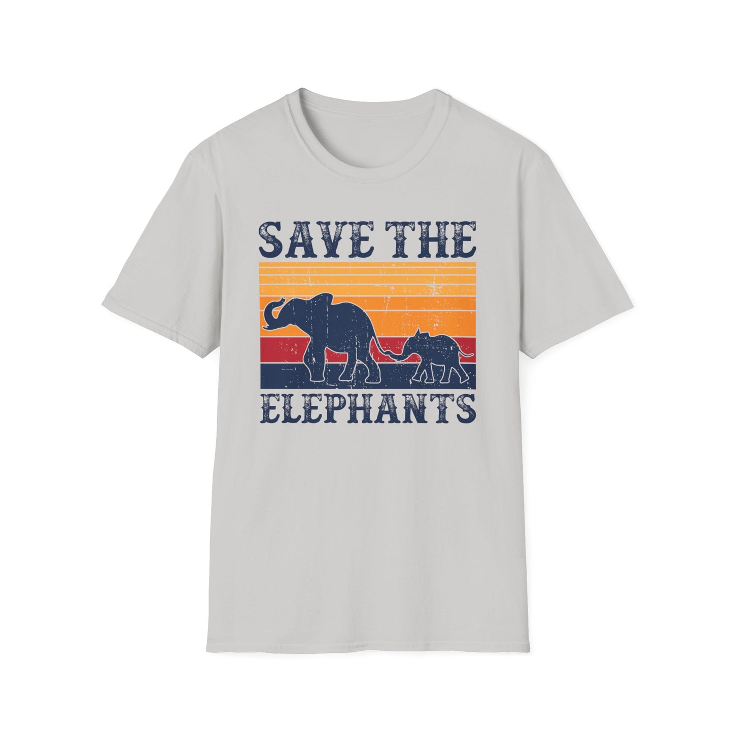 Save the Elephants Unisex Softstyle T-Shirt