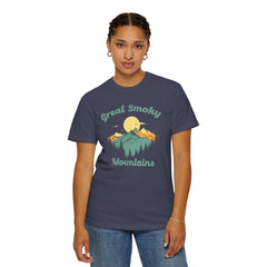 Great Smoky National Park National Park Graphic, Comfort Colors Soft Relaxed Fit Unisex Garment-Dyed T-shirt