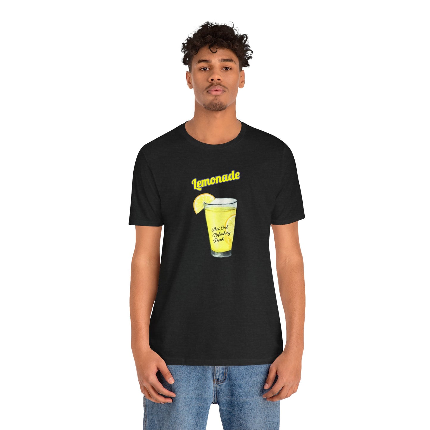 Lemonade That Cool Refreshing Drink, Graphic Unisex Jersey Short Sleeve Tee