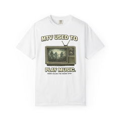 MTV Used to Play Music T-Shirt — Retro TV Graphic Tee