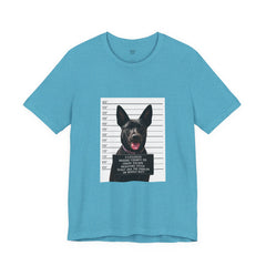 K9 Mugshot Personalized with your Dog T-Shirt