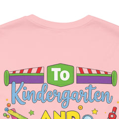 Personalized Name Kindergarten Teacher T-Shirt —  Kindergarten and Beyond Graphic Tee