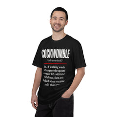 Cockwomble Definition  – Funny Sarcastic Dictionary Tee
