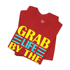 Funny Passover Grab Life By The Matzo Balls Quote T Shirt