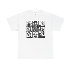 The Brainy Bunch Tee — Vintage Scientist Portraits Graphic T-Shirt