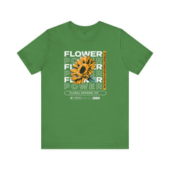 Flower Power Tee - Unisex Jersey Short Sleeve Tee