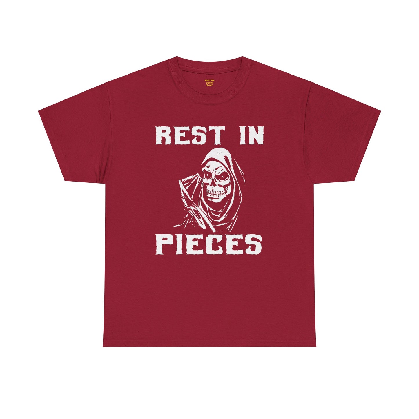 REST IN PIECES Ghoul Graphic, Unisex Heavy Cotton Tee