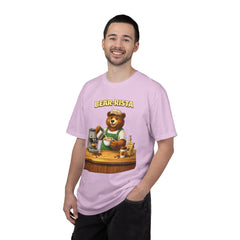 Bear‑Rista Coffee T‑Shirt — Cute Barista Bear Graphic Tee