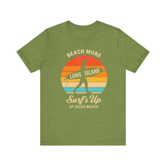 Gilgo Beach Vibes Unisex Tee - Surf's Up Long Island | Summer Shirt