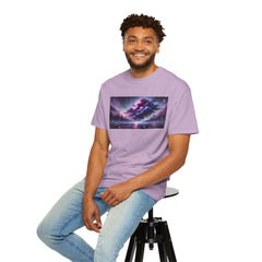 Prince Inspired Purple Rain Mural Graphic - Unisex Comfort Colors Shirt