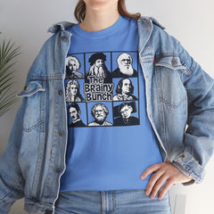 The Brainy Bunch Tee — Vintage Scientist Portraits Graphic T-Shirt