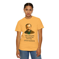 Louis Pasteur Portrait Tee – "I didn't create germs, I just warned you about them."