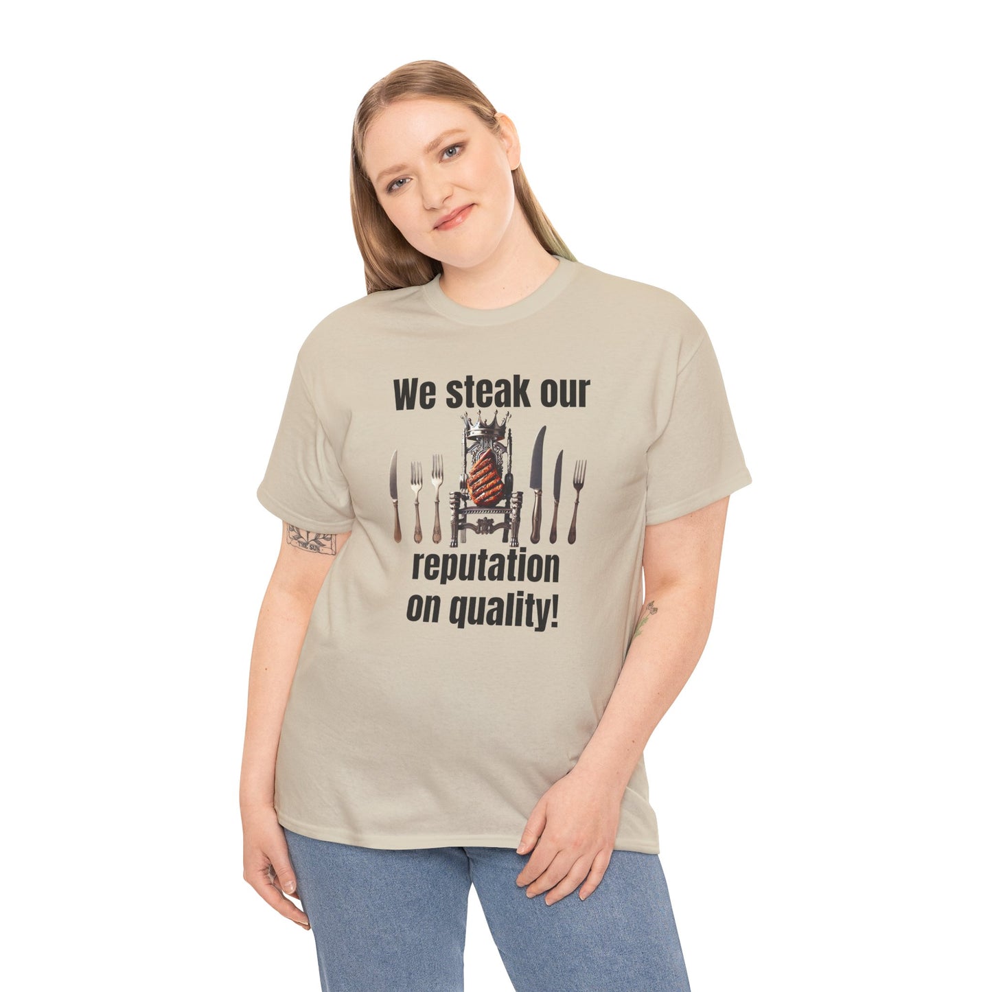 Butcher We steak our reputation on quality! - Unisex Tee