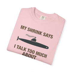 Submarine Humor T-Shirt  Nautical Joke Tee for Submarine Enthusiasts