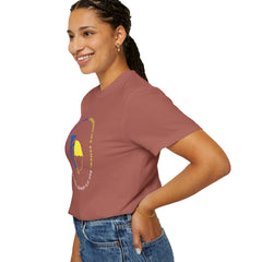 Blue French Horn & Yellow Umbrella T-Shirt — HIMYM Fan Tee