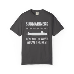 Submariners T‑Shirt — “Beneath the Waves Above the Rest” Navy Crew Tee