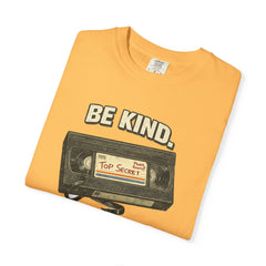 Be Kind Rewind Cassette T-Shirt — Retro 80s Vintage Tape Tee