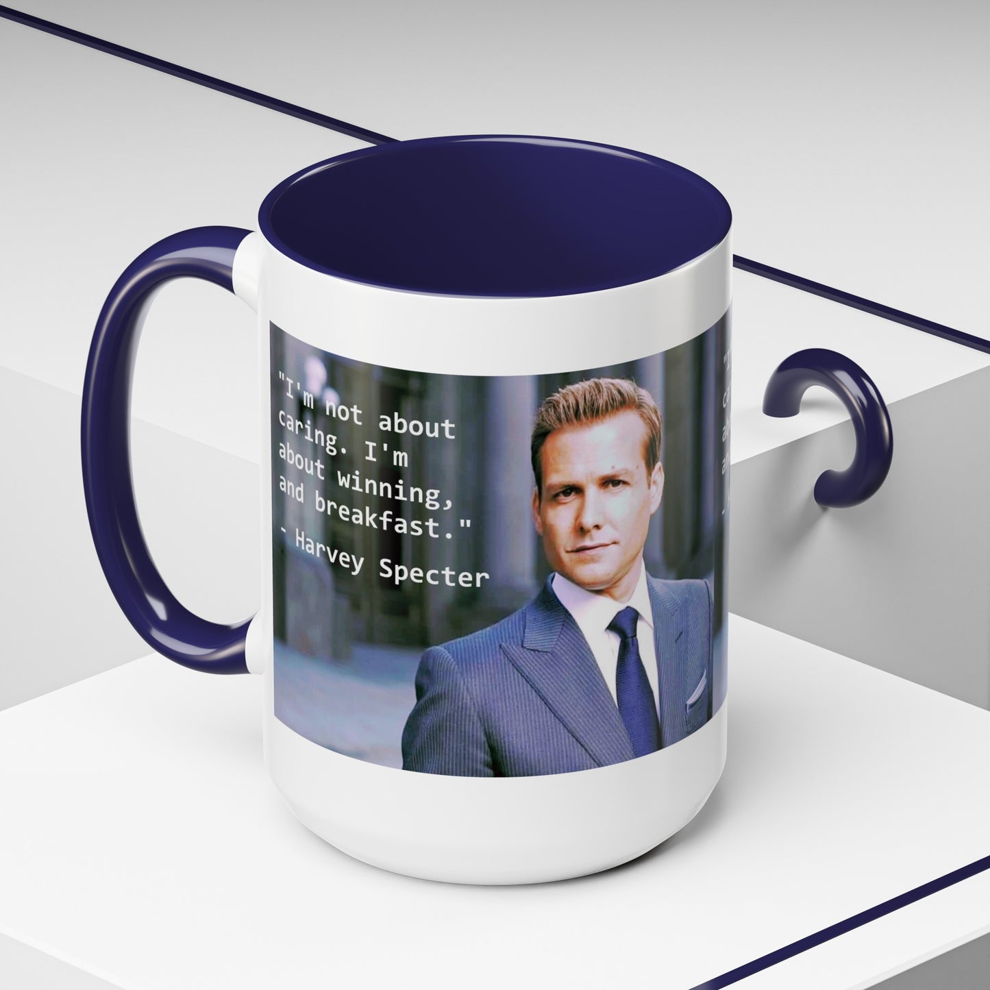 Harvey Specter Suits Mug: Inspirational TV Quote, 11-15oz