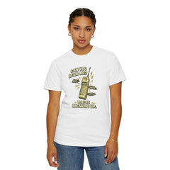Breaking Up Phone Vintage Tee — "Can You Hear Me? You're Breaking Up."