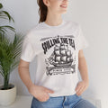 Spilling The Tea Since 1773, Sailing Ship Graphic, Unisex Jersey Short Sleeve Tee