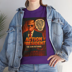Action President Tee - Political Statement T-Shirt