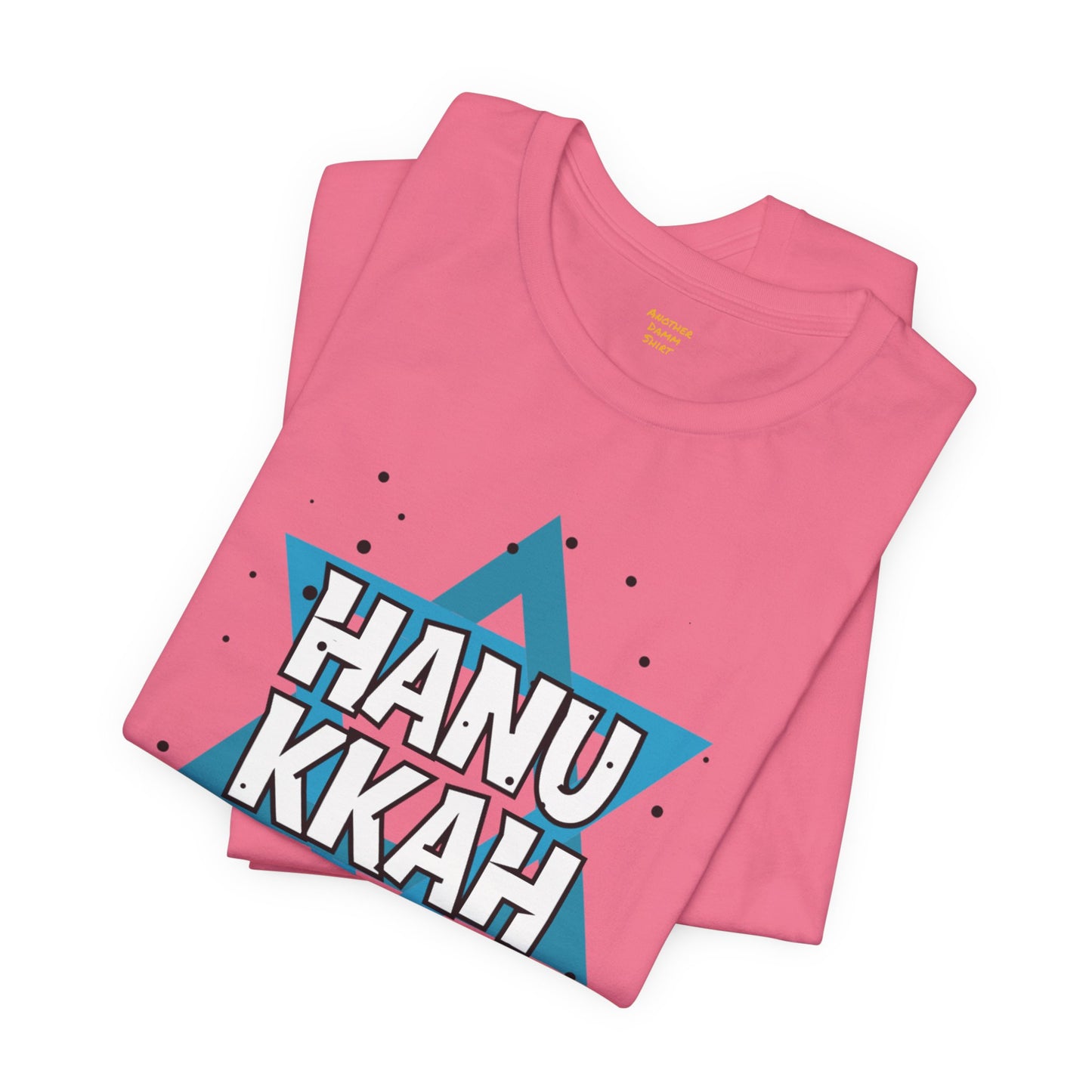 Happy Hanukkah Star Of David - Unisex Jersey Short Sleeve Tee