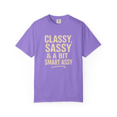 Classy Sassy T-shirt, Unisex Casual Top, Statement Tee, Gift for Her, Fashion Apparel, Birthday Humor Shirt