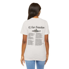 41 For Freedom Unisex Jersey Short Sleeve Tee