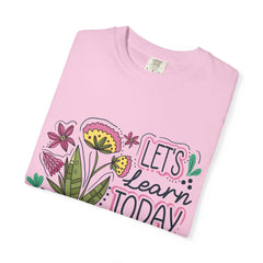 Floral Teacher T-Shirt - Comfort Colors Soft